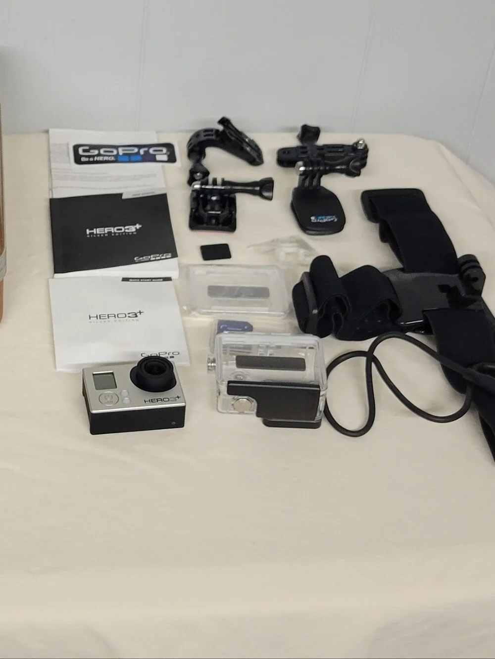 GoPro HERO3+ Silver with Black Lens and Accessories